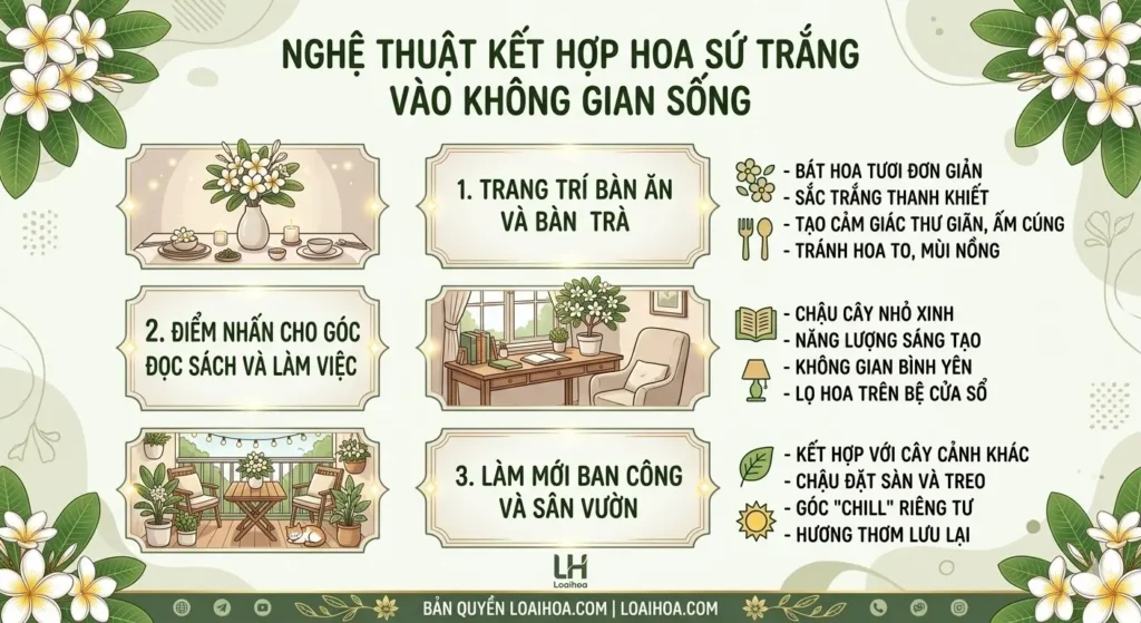 nghe thuat trang tri va ket hop hoa su trang vao khong gian song tao goc chill